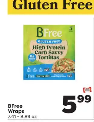 Weis Markets BFree Wraps offer