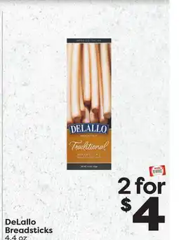 Weis Markets DeLallo Breadsticks offer
