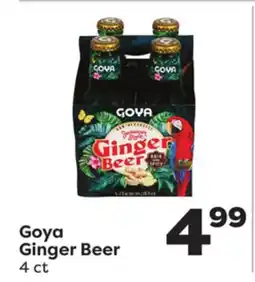 Weis Markets Goya Ginger Beer offer