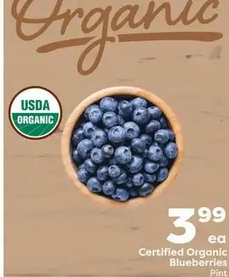 Weis Markets Organic Blueberries offer