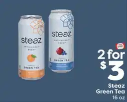 Weis Markets Steaz Green Tea offer
