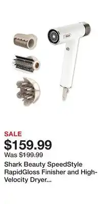 Ulta Beauty Shark Beauty SpeedStyle RapidGloss Finisher and High-Velocity Dryer for Curly & Coily Hair offer