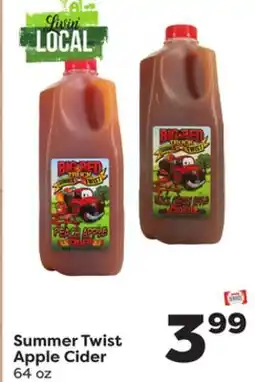 Weis Markets Summer Twist Apple Cider offer