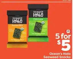 Weis Markets Ocean's Halo Seaweed Snacks offer