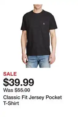 Belk Classic Fit Jersey Pocket T-Shirt offer