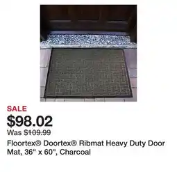 Office Depot Floortex Doortex Ribmat Heavy Duty Door Mat, 36 x 60, Charcoal offer