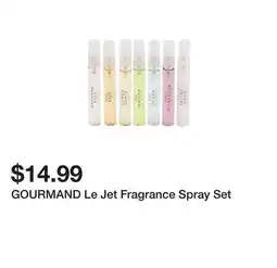 Marshalls GOURMAND Le Jet Fragrance Spray Set offer