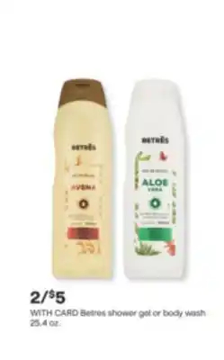 CVS Betres shower gel or body wash 25.4 oz offer