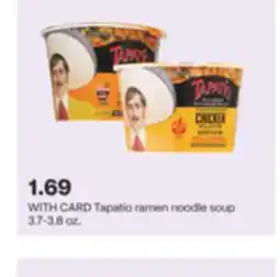 CVS Tapatío ramen noodle soup 3.7-3.8 oz offer