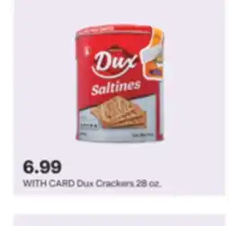 CVS Dux Crackers 28 oz offer