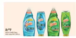 CVS Gain dish soap 24.3-38 oz offer