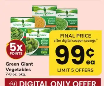 ACME Green Giant Vegetables offer