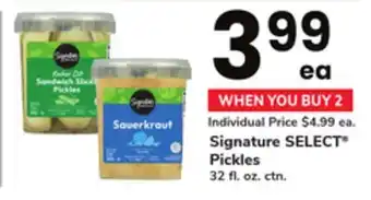 ACME Signature SELECT Pickles offer