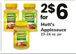 ACME Mott's Applesauce offer
