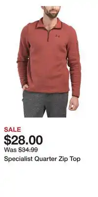 TJ Maxx Specialist Quarter Zip Top offer