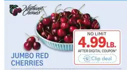 Kings Food Markets JUMBO RED CHERRIES offer