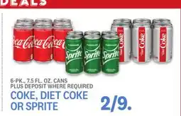 Kings Food Markets COKE, DIET COKE OR SPRITE offer