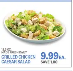 Kings Food Markets GRILLED CHICKEN CAESAR SALAD offer