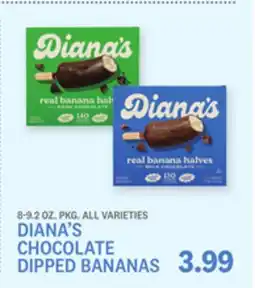 Kings Food Markets DIANA'S CHOCOLATE DIPPED BANANAS offer