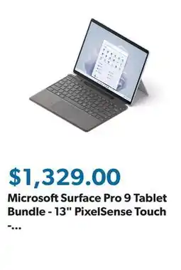 Sam's Club Microsoft Surface Pro 9 Tablet Bundle - 13 PixelSense Touch - Intel EVO Core i5 - 8GB RAM - 256GB SSD includes Signature Keyb offer