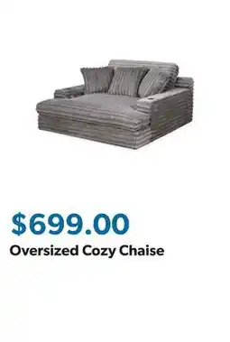 Sam's Club Oversized Cozy Chaise offer