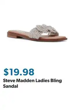 Sam's Club Steve Madden Ladies Bling Sandal offer