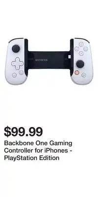 Game Stop Backbone One Gaming Controller for iPhones - PlayStation Edition offer