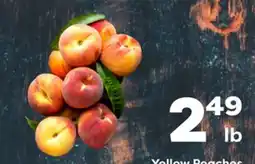 Weis Markets Yellow Peaches offer