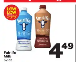 Weis Markets Fairlife Milk offer