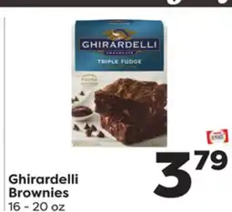 Weis Markets Ghirardelli Brownies offer