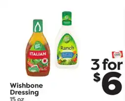 Weis Markets Wishbone Dressing offer