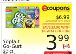 Weis Markets Yoplait Go-Gurt offer