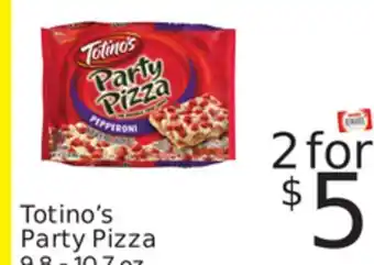 Weis Markets Totino's Party Pizza offer