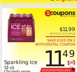 Weis Markets Sparkling Ice offer