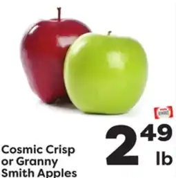 Weis Markets Cosmic Crisp or Granny Smith Apples offer