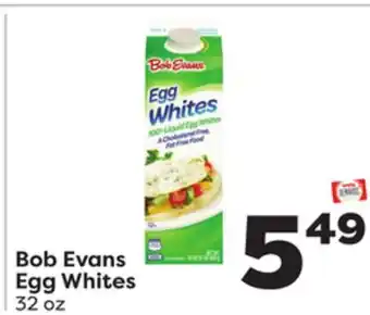 Weis Markets Bob Evans Egg Whites offer