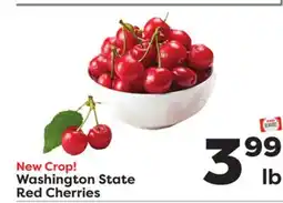 Weis Markets Washington State Red Cherries offer