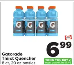 Weis Markets Gatorade Thirst Quencher offer