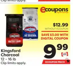 Weis Markets Kingsford Charcoal offer