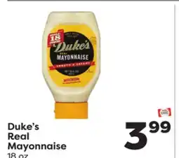 Weis Markets Duke's Real Mayonnaise offer