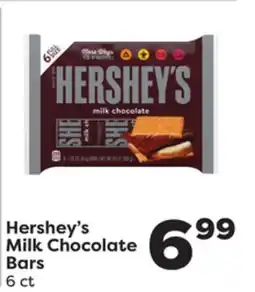 Weis Markets Hershey's Milk Chocolate Bars offer