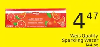 Weis Markets Weis Quality Sparkling Water offer