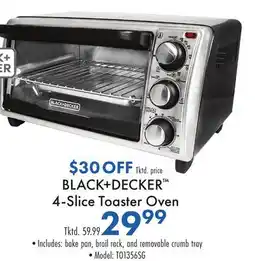 Boscov's BLACK + DECKER 4-Slice Toaster Oven offer