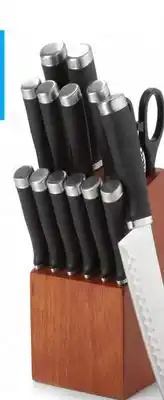 Boscov's KITCHENWORKS 15-Piece Knife Block Set offer