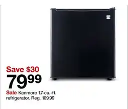 Target Kenmore 1.7-cu.-ft. refrigerator offer