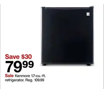 Target Kenmore 1.7-cu.-ft. refrigerator offer