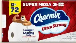 Target Charmin Ultra Strong 12-pk. mega XL roll bath tissue offer
