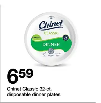 Target Chinet Classic 32-ct. disposable dinner plates offer