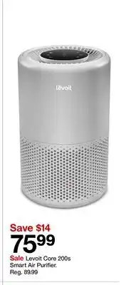 Target Levoit Core 200s Smart Air Purifier offer