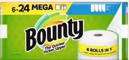 Target Bounty 6-pk. mega roll paper towels offer